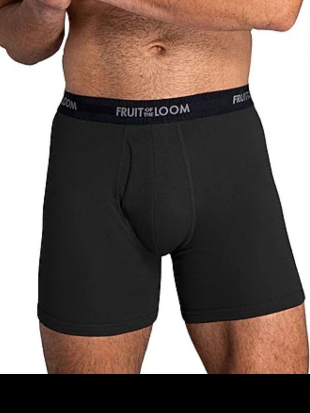 Fruit of the Loom Waist 46-48 2 Pair Pack Big Men Boxer Briefs